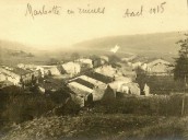 Marbotte en ruines 1915